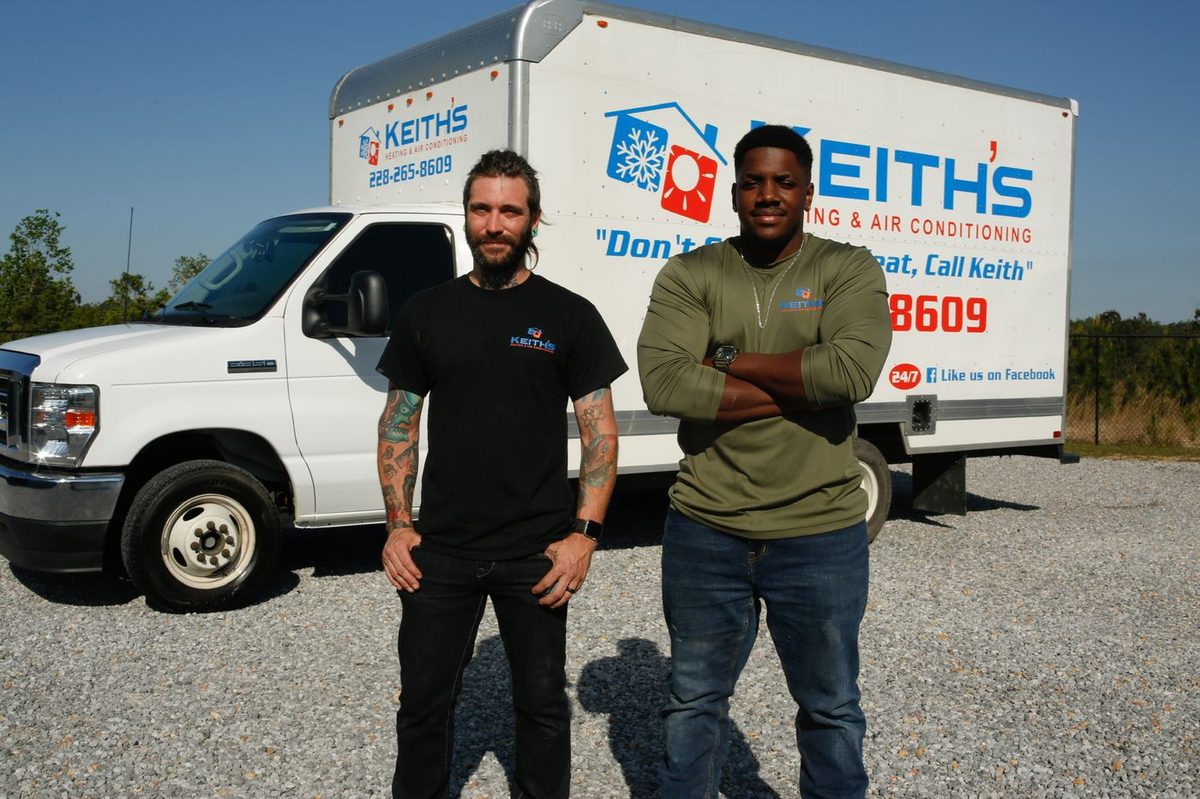 Drew & Devin, Installation Crew at Keith's Heating & Air Conditioning